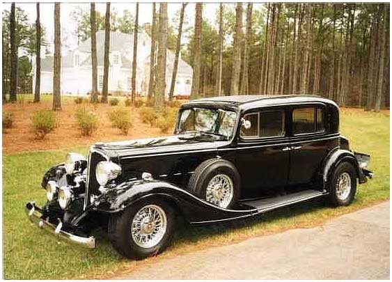 1933 Buick Street Rod conversion description