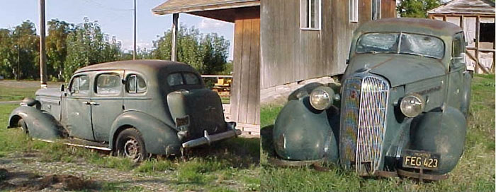 1936 Buick Special Trunkback Sedan