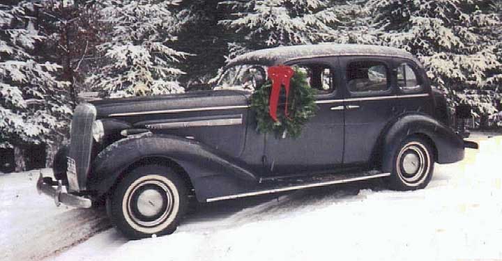 1936 Buick Christmas Time