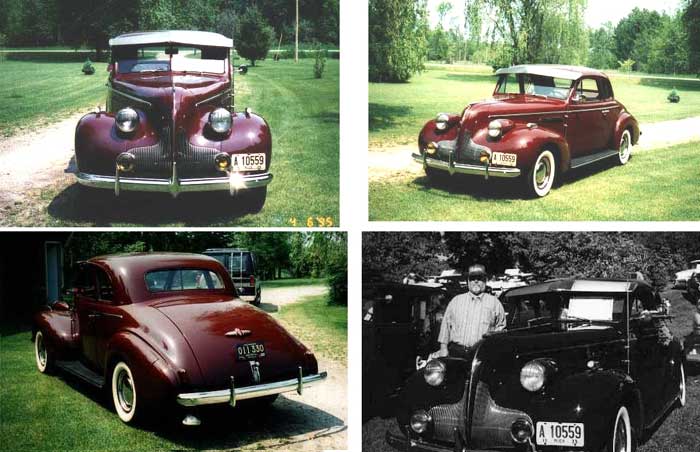 1939 Buick Business Coupe description