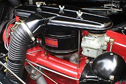 FireBall Eight wearing dual carburetors