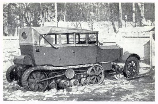 just a Rolls-Royce halftrack with skis; what did you think it was? Thanks to Andy Chrisanfov for the remarkable foto - PreWarBuick.com