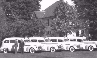 taking delivery of four 1941 Flxibles